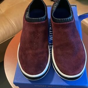Stuart Weitzman slip on sneakers